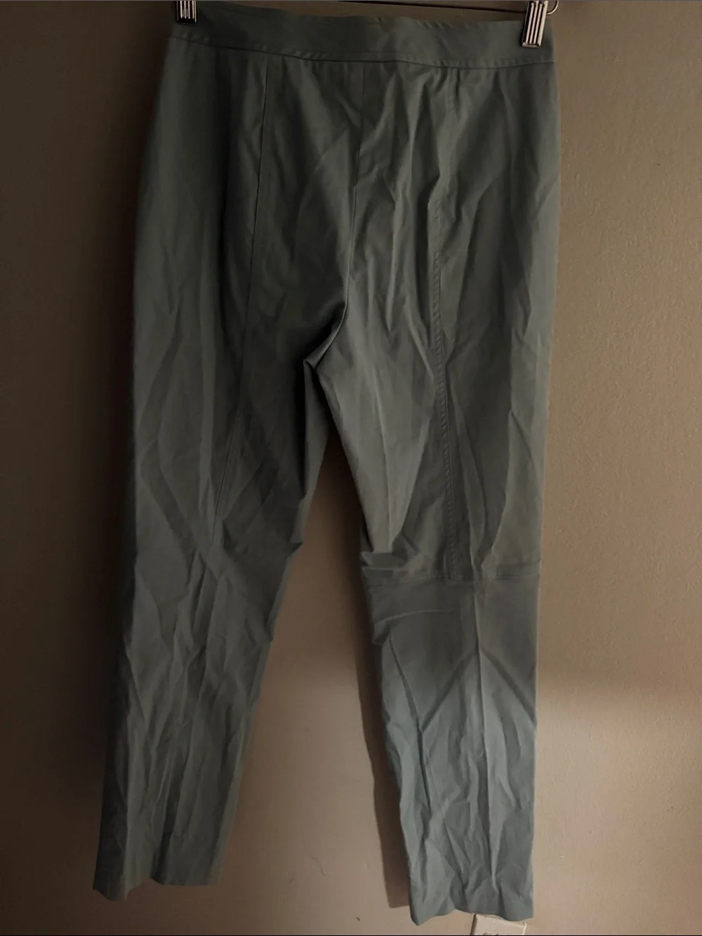 Straight-Leg Women’s Pants in Sage Green